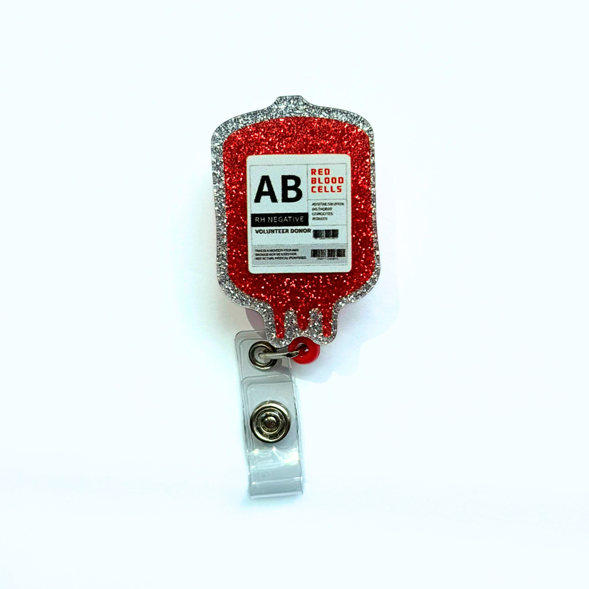 Medical Glitter Badge Reels #2