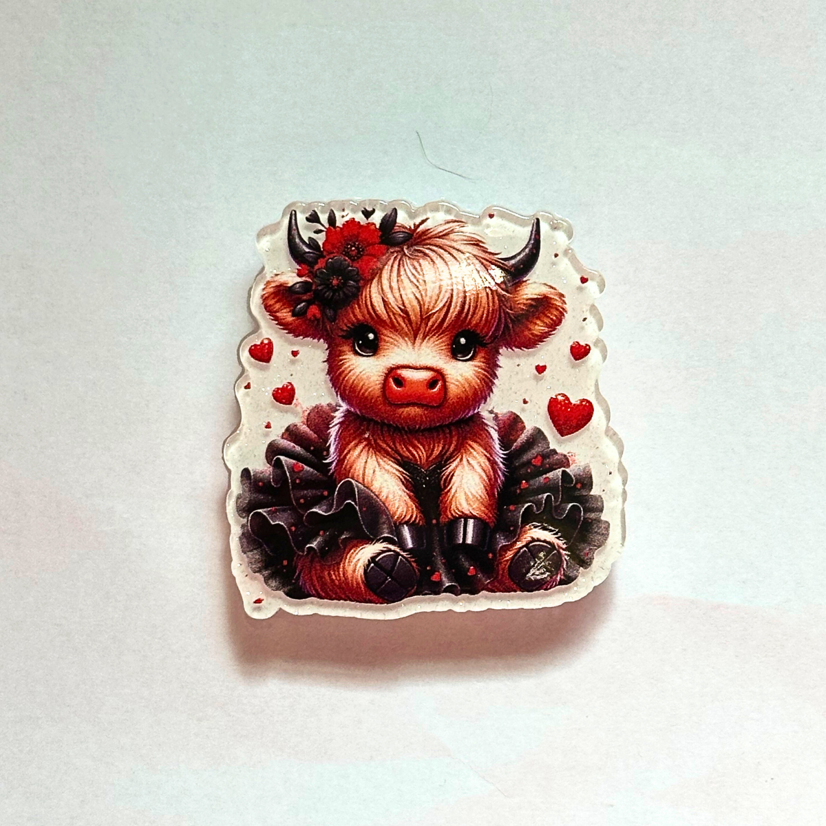Cute Cow Phone Grip