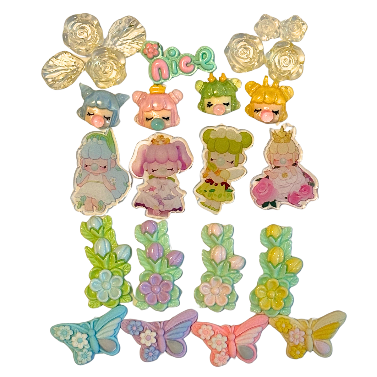 Bubble Girl Fairies DIY Charms Craft Kit