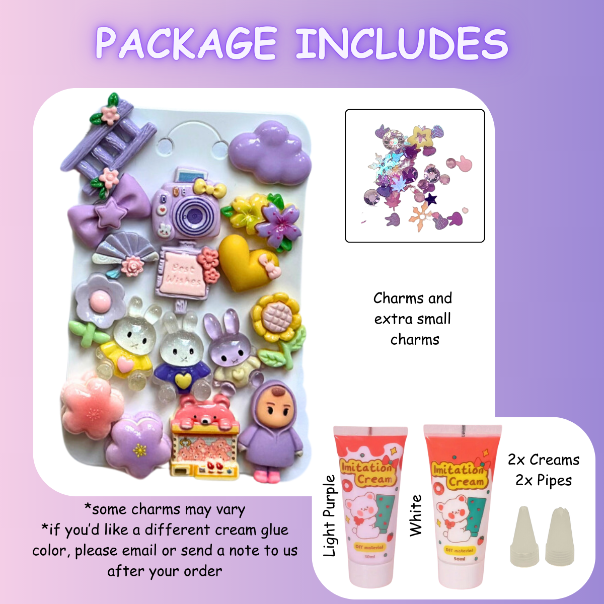 Bunny Friends DIY Charms Craft Kit