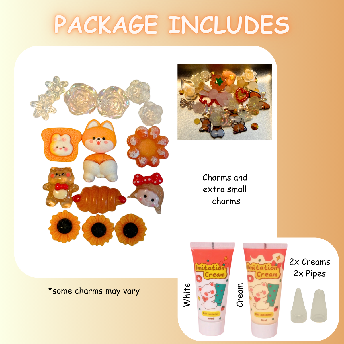 Corgi DIY Decoden Charms Kit