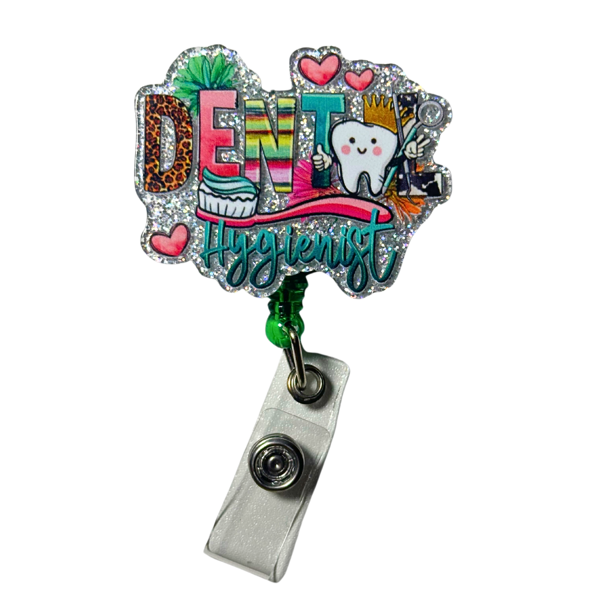 Dental Hygienist Badge Reel