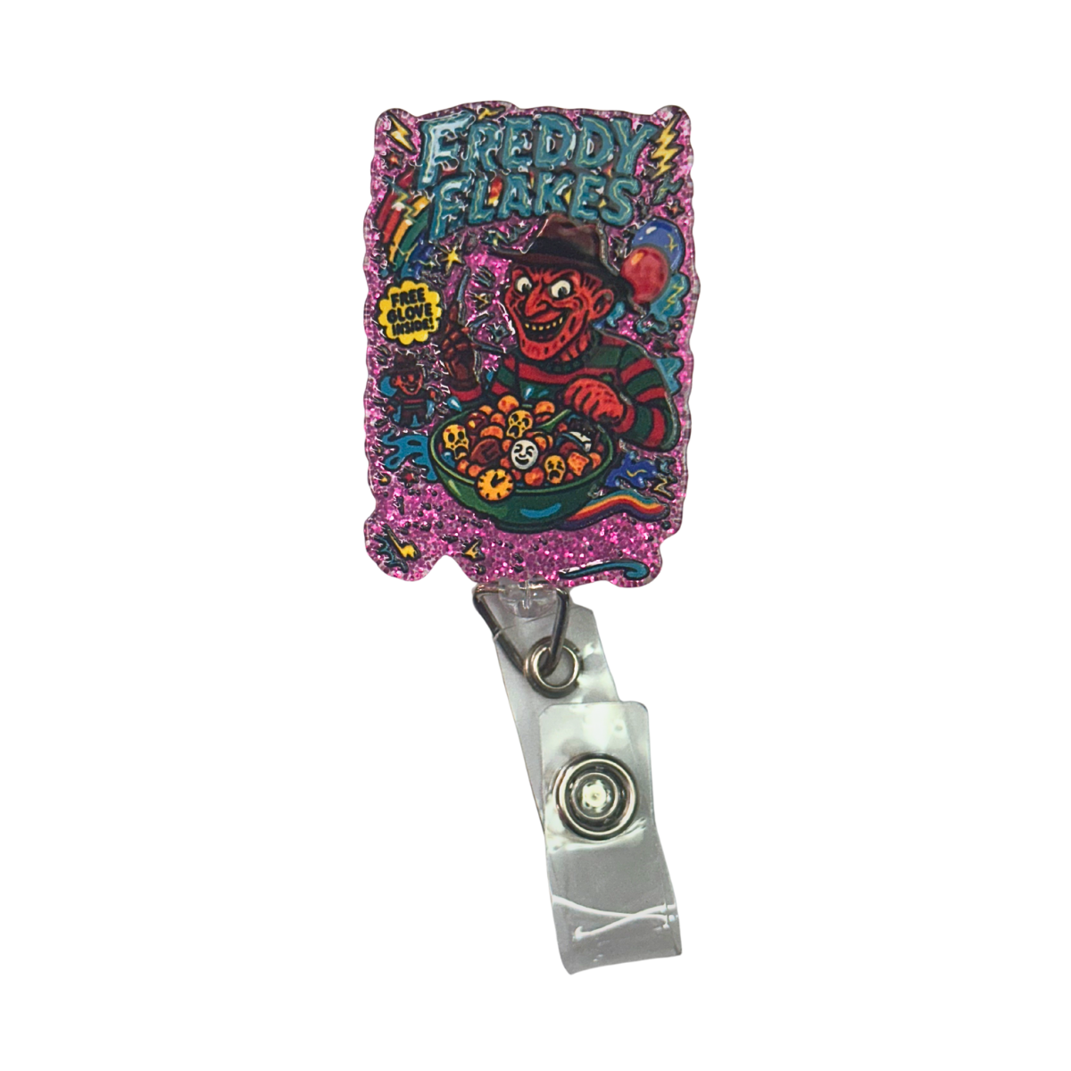 Halloween Cereal Badge Reels