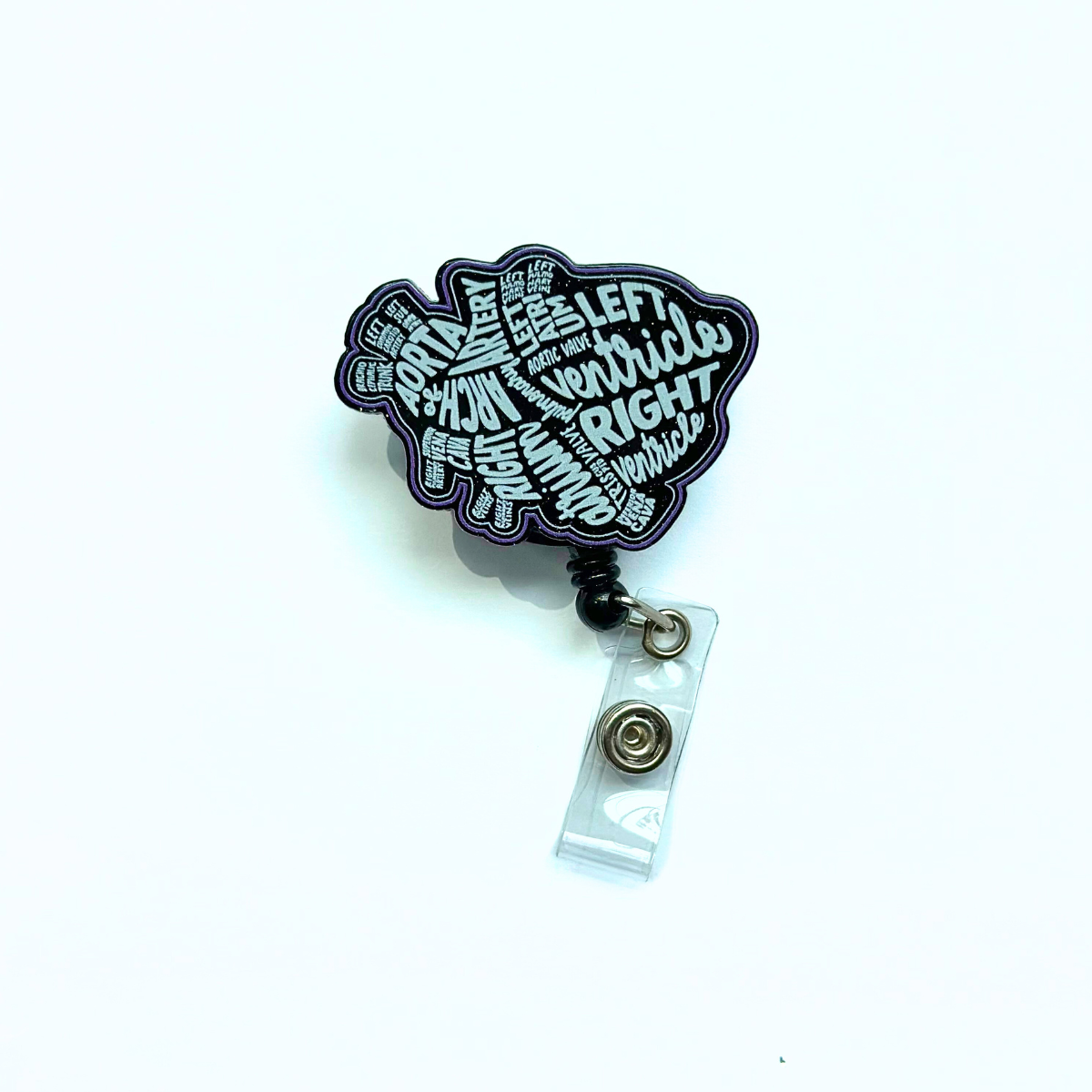 Medical Glitter Badge Reels #2