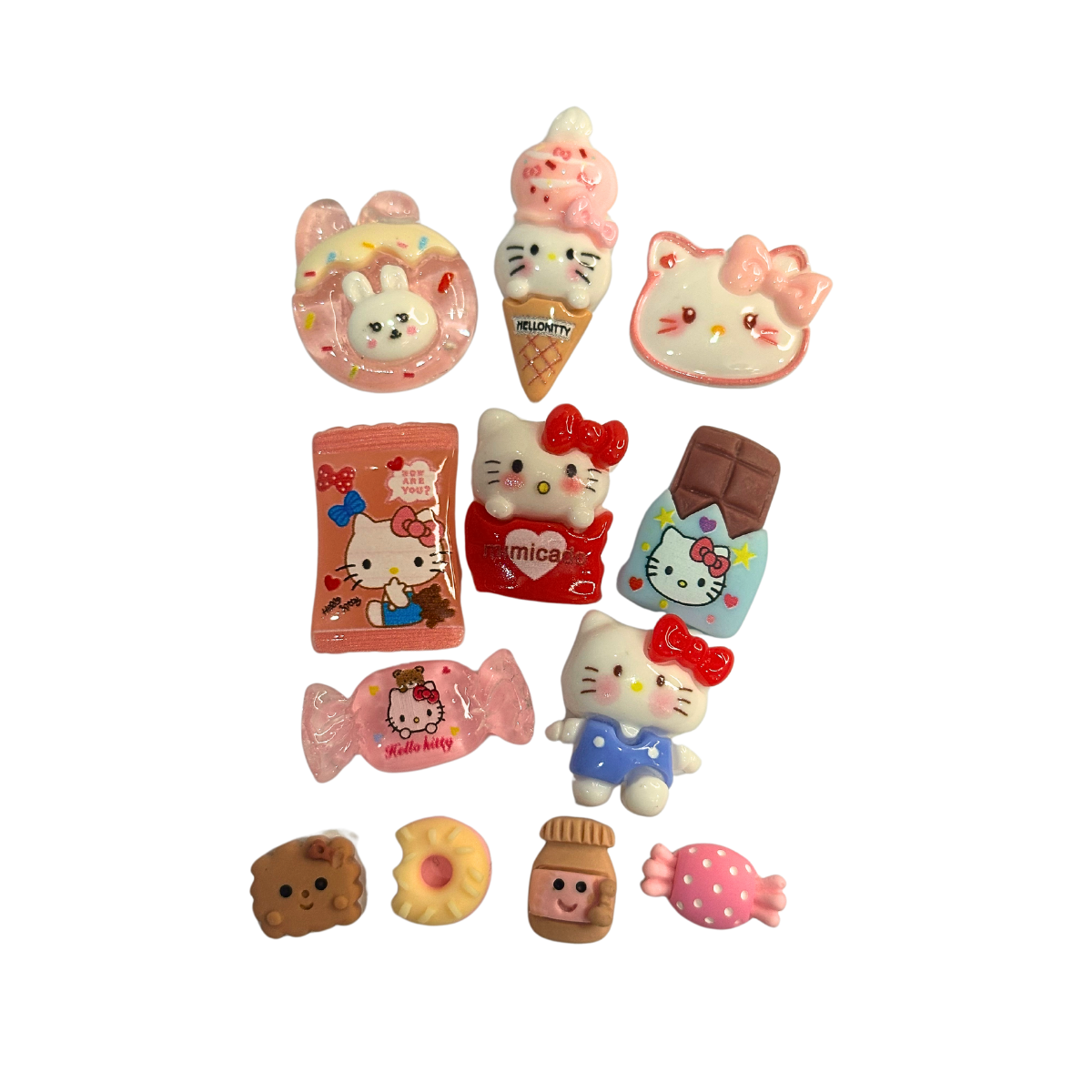 HKitty Mix DIY Decoden Charms Kit