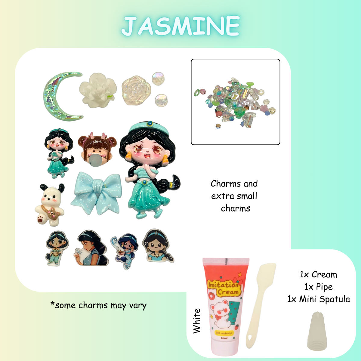 Jasmine DIY Charms Craft Kit