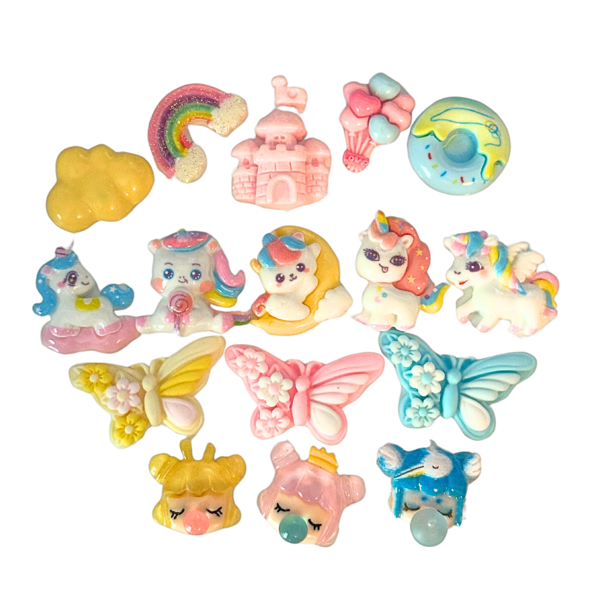 Cute Unicorns DIY Charms Craft Kit