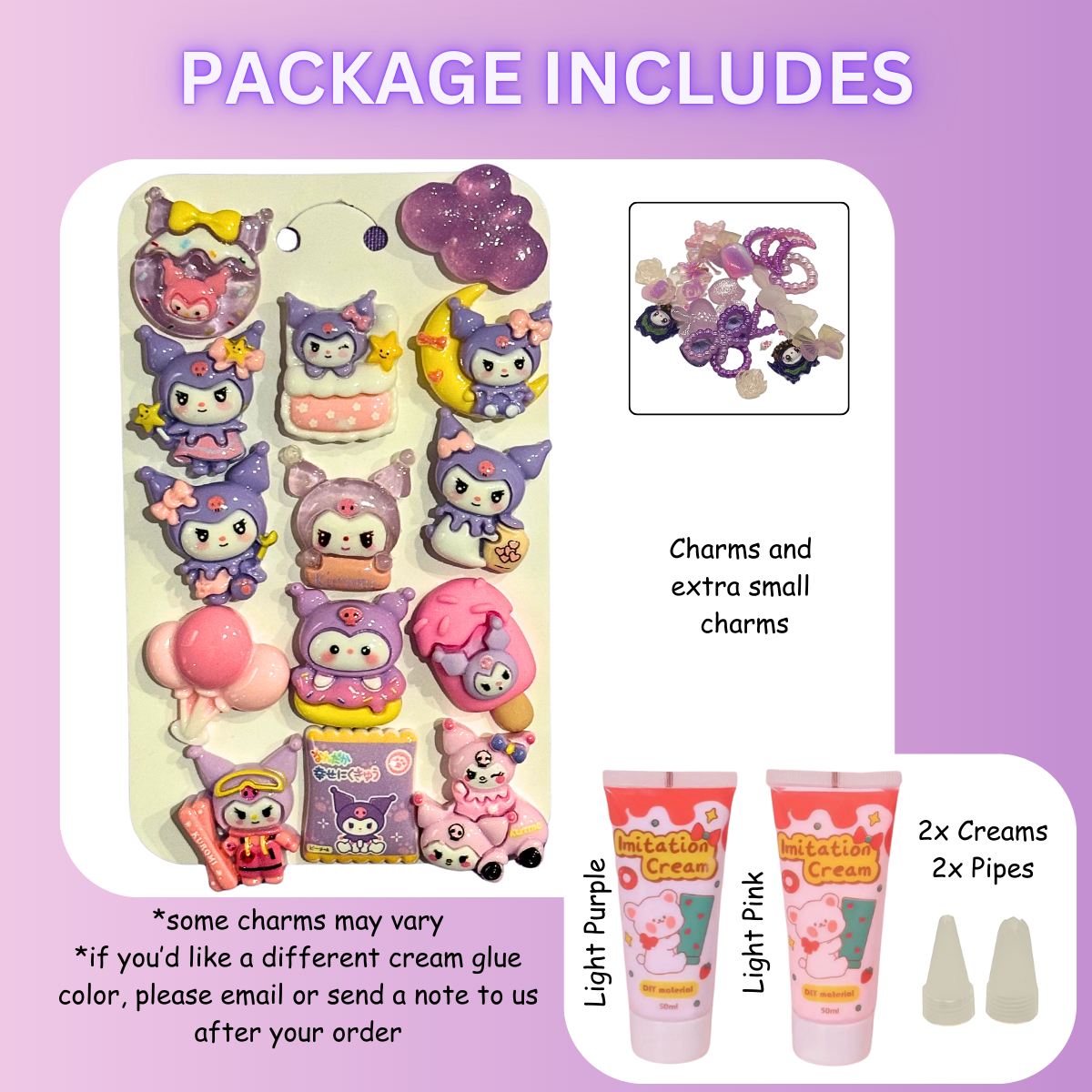 Kawaii Winter Friends DIY Charms Craft Kit
