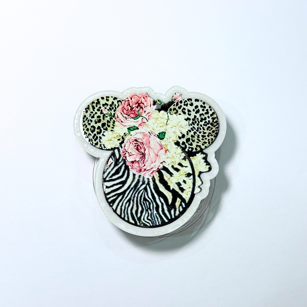 Pretty Mouse Head Shaker Phone Grip