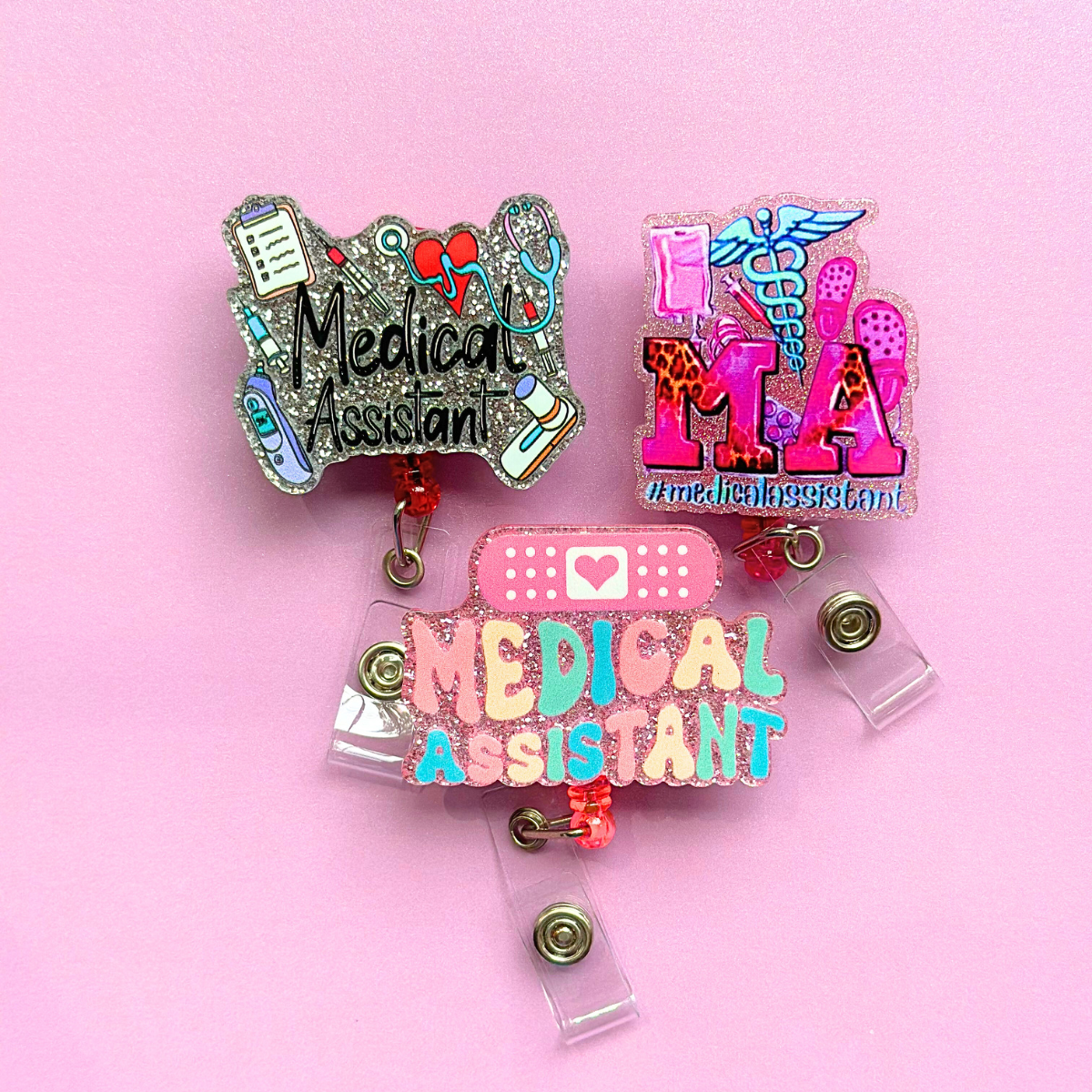 Medical Assistant Badge Reels