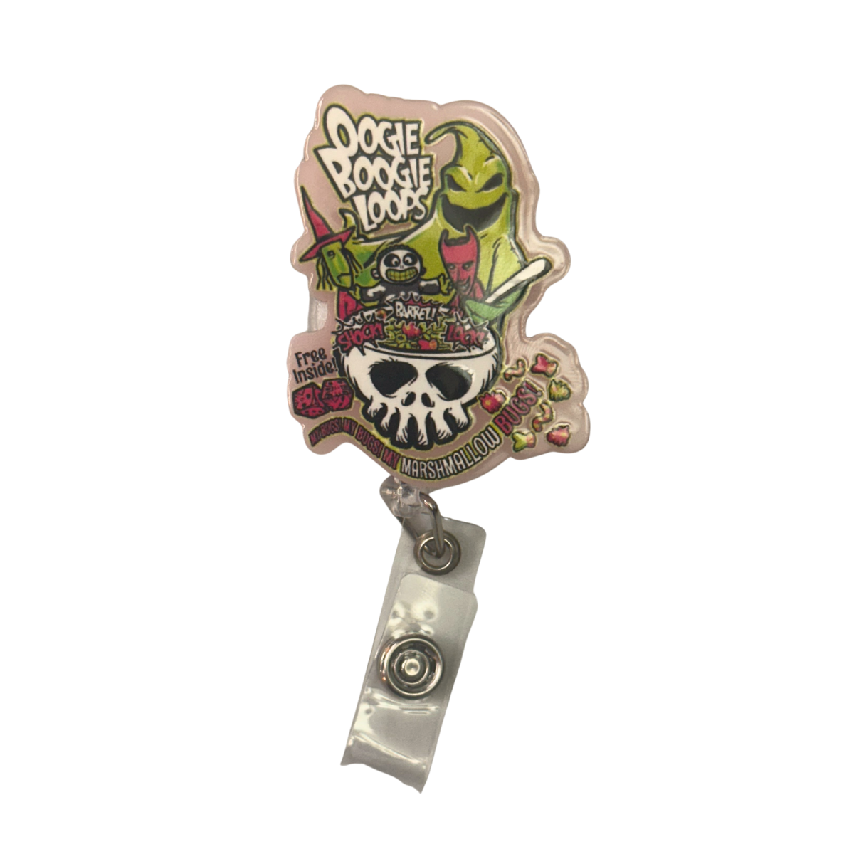 Green Oogie Badge Reels