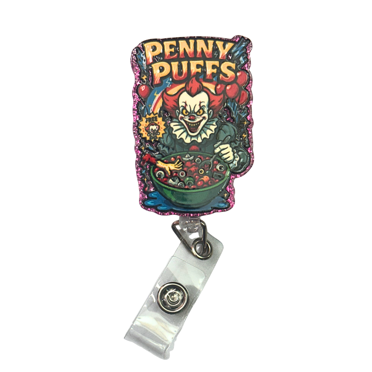 Halloween Cereal Badge Reels
