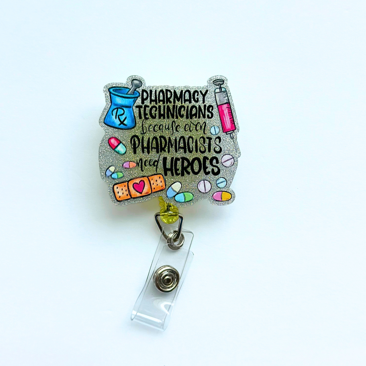 Pharmacy Technician Badge Reel