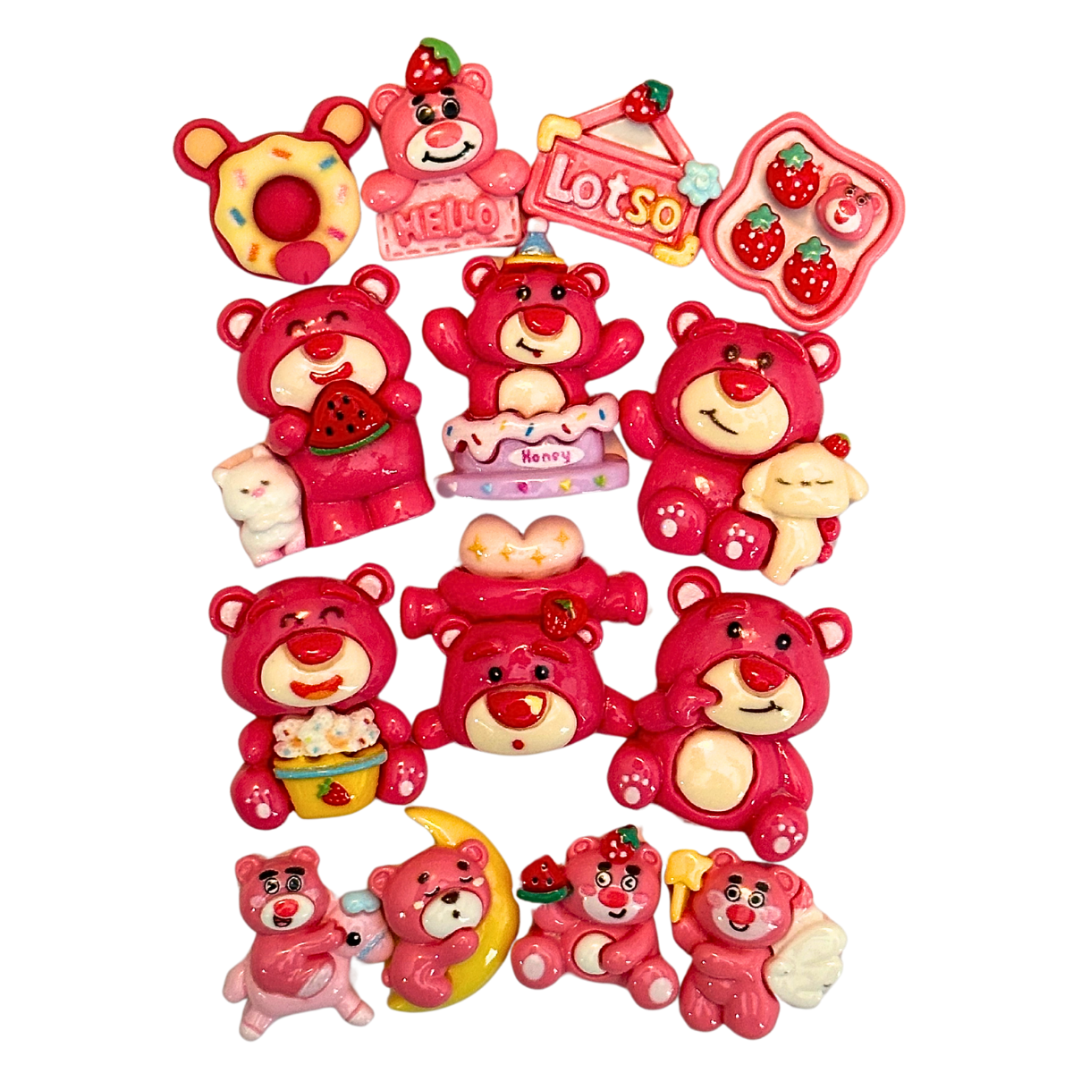 Pink Bear #1 DIY Charms Craft Kit