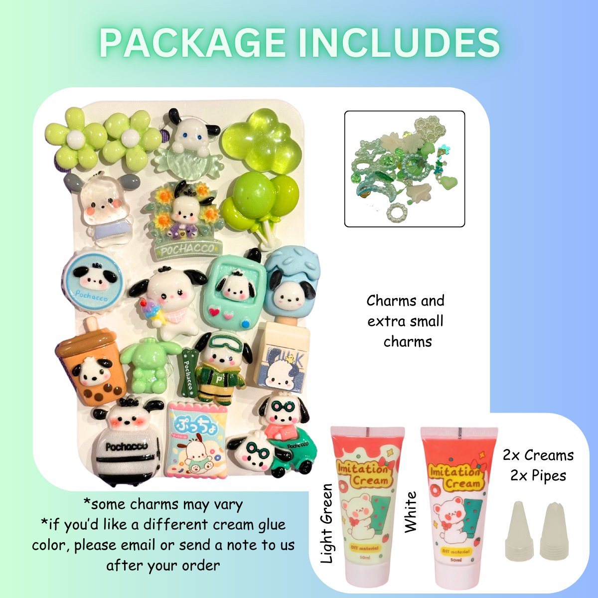 Kawaii Winter Friends DIY Charms Craft Kit