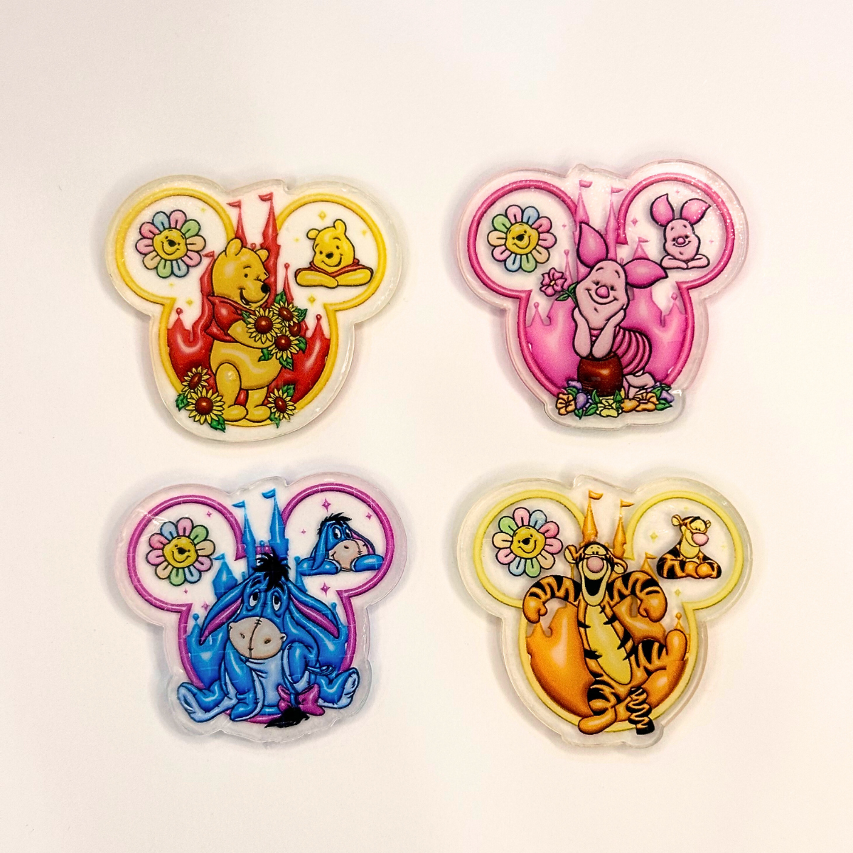 Pooh And Friends Mouse Head Phone Grip