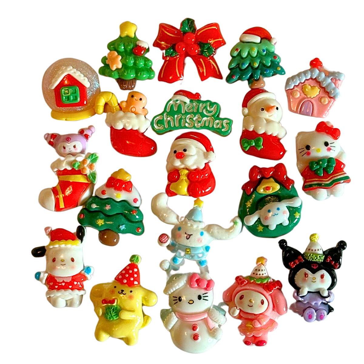 Kawaii Christmas DIY Charms Craft Kit