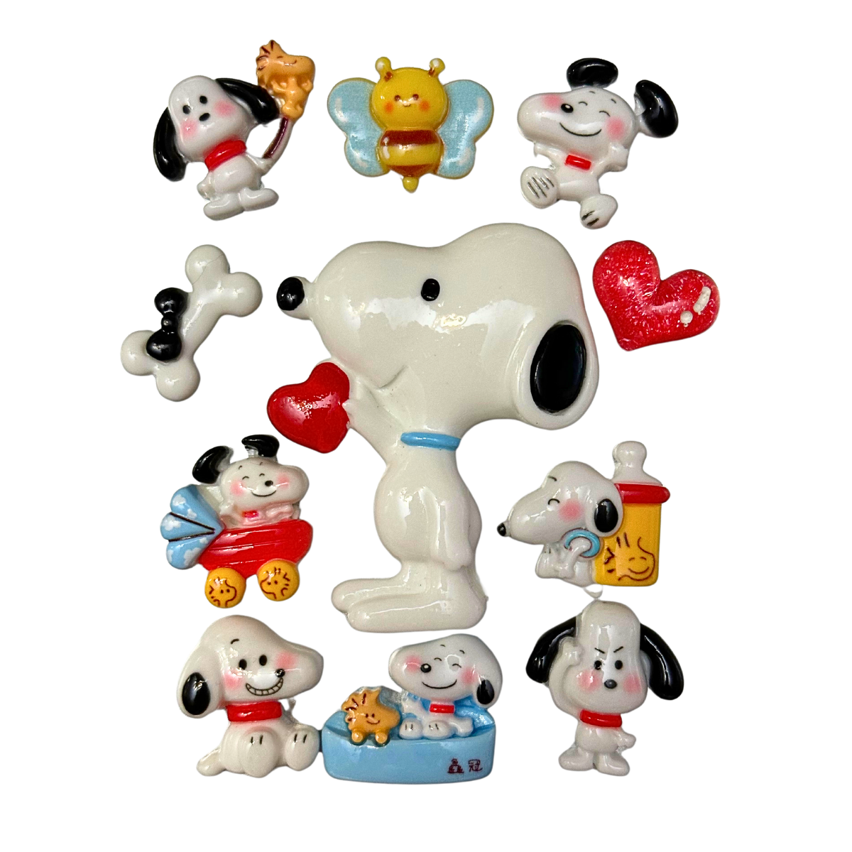 White Puppy DIY Charms Craft Kit