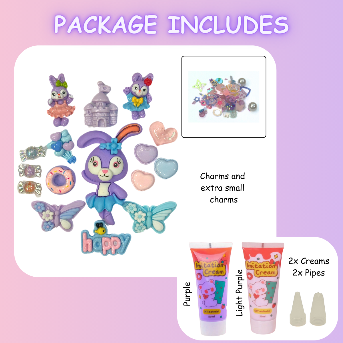 Stella Lou #1 DIY Decoden Charms Kit