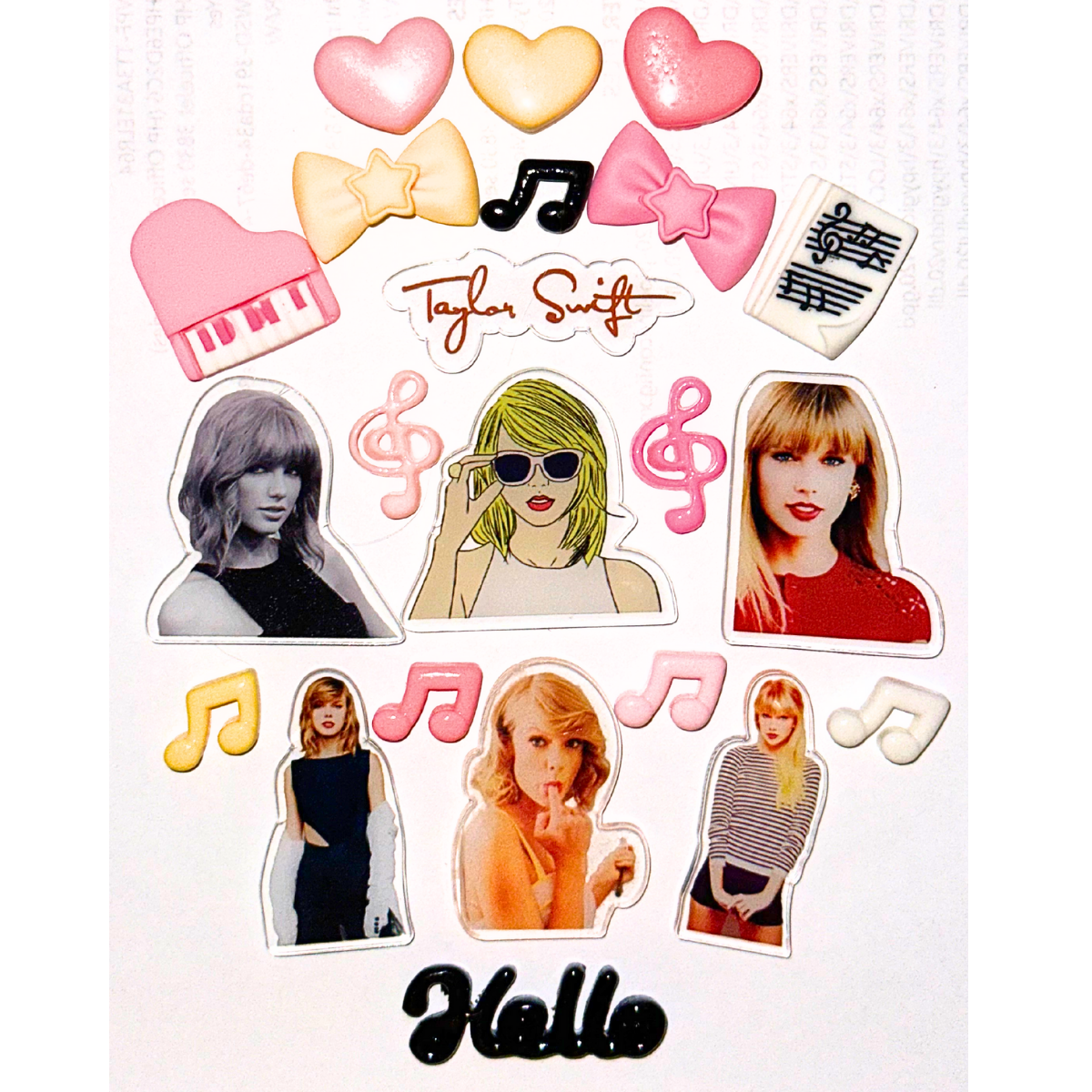 Swiftie Fan DIY Decoden Charms Kit
