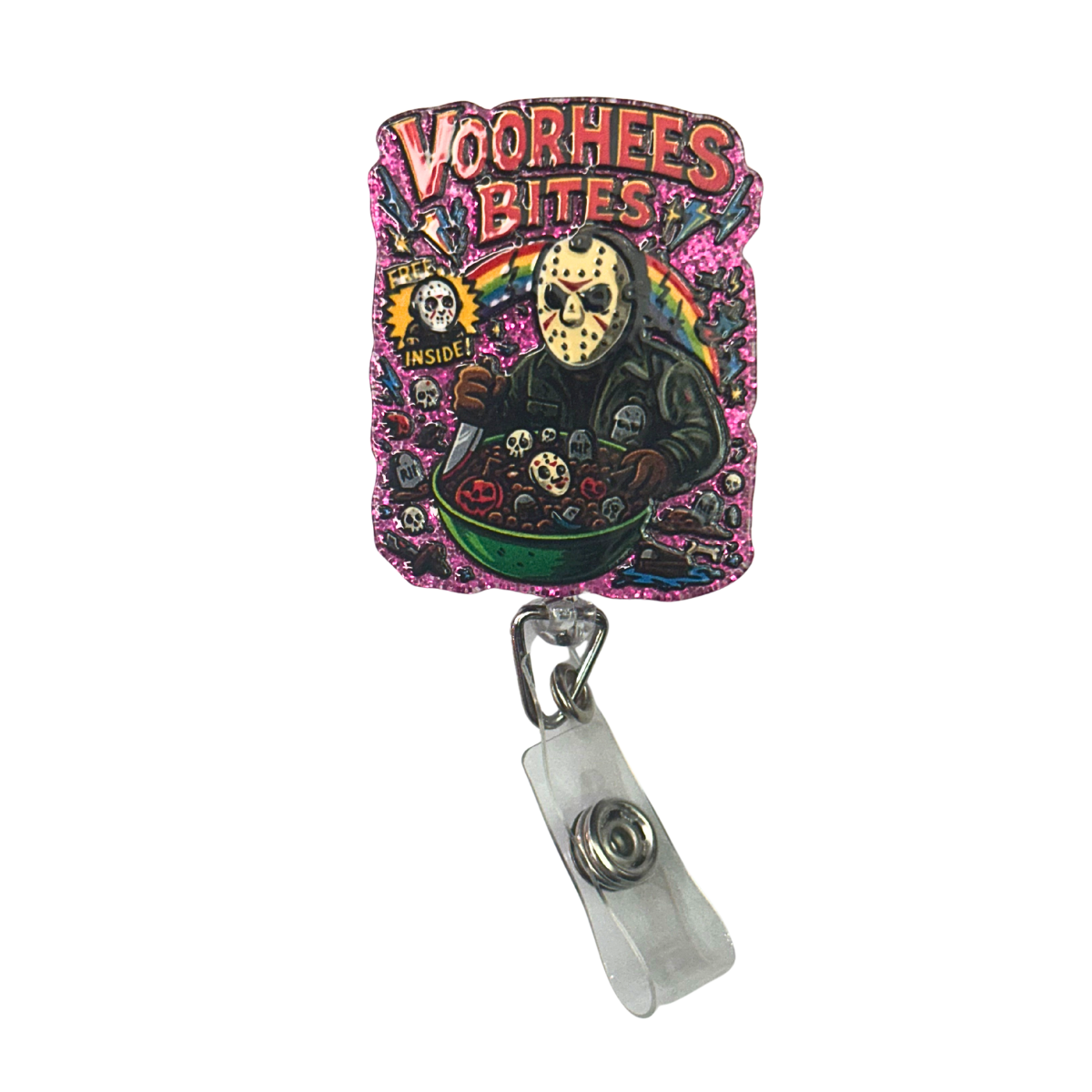 Halloween Cereal Badge Reels