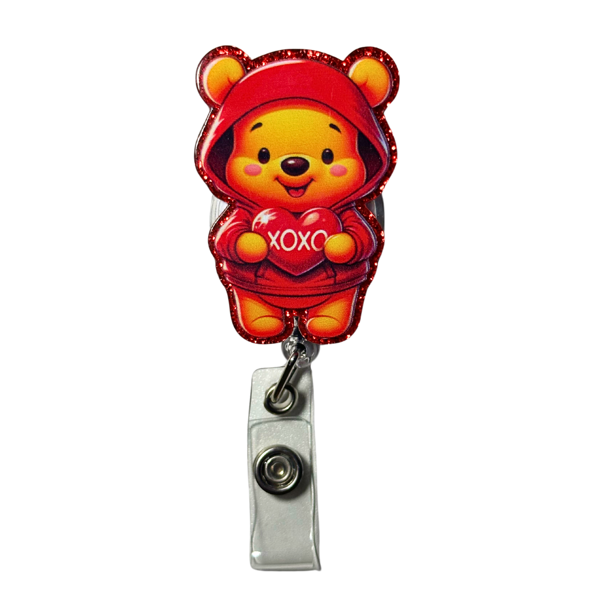 XOXO Pooh Badge Reel