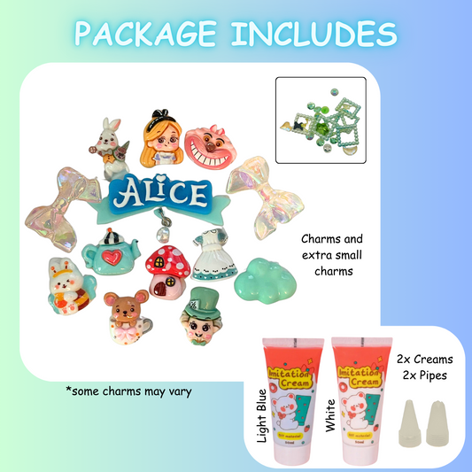 Alice and Friends DIY Charms Craft Kit