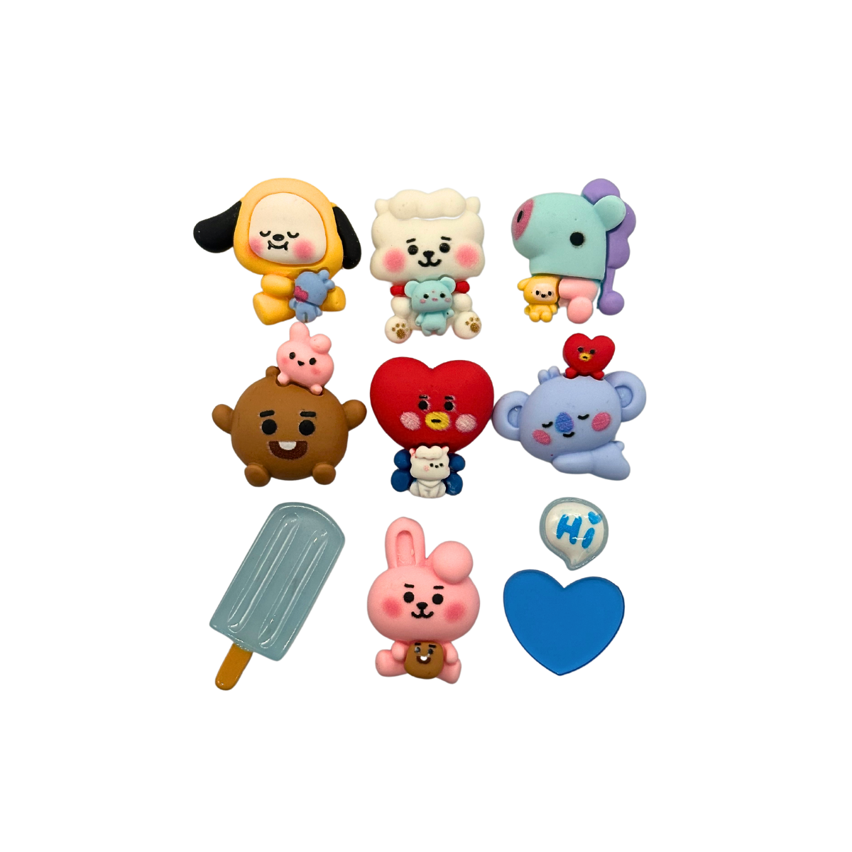 BT21 DIY Decoden Charms Kit