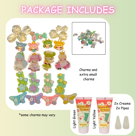 Bubble Girl Fairies DIY Charms Craft Kit