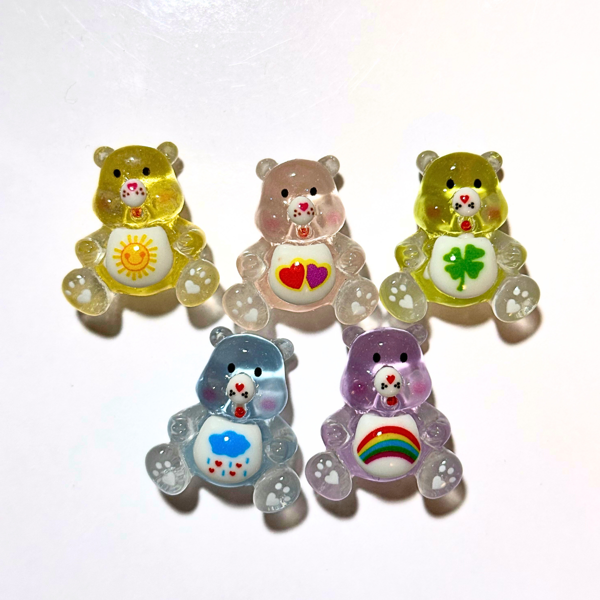 Care bear Clear Small Charms