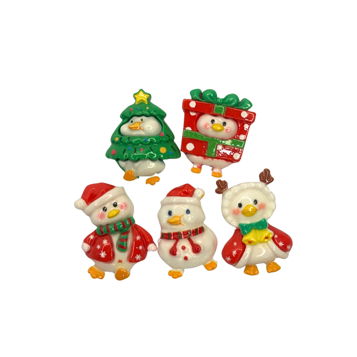 Christmas Duck Charms