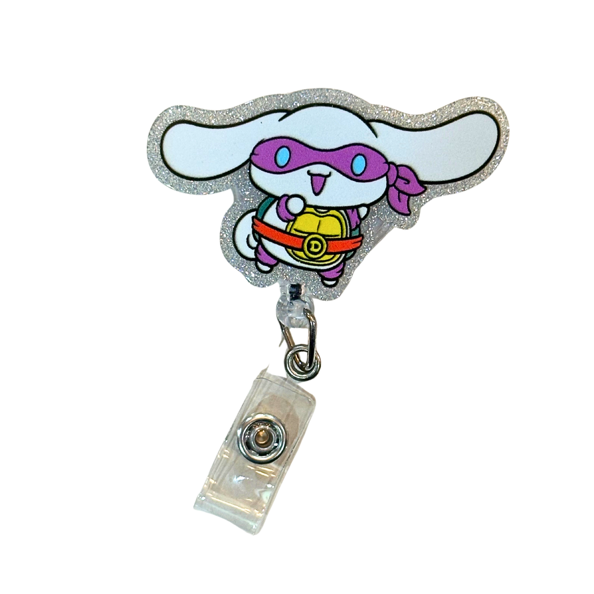 Ninja Costume Badge Reel