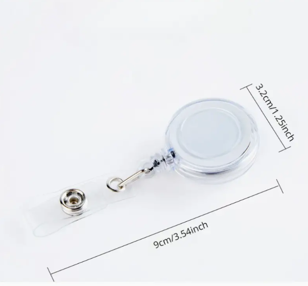 Medical Valentine Glitter Badge Reels