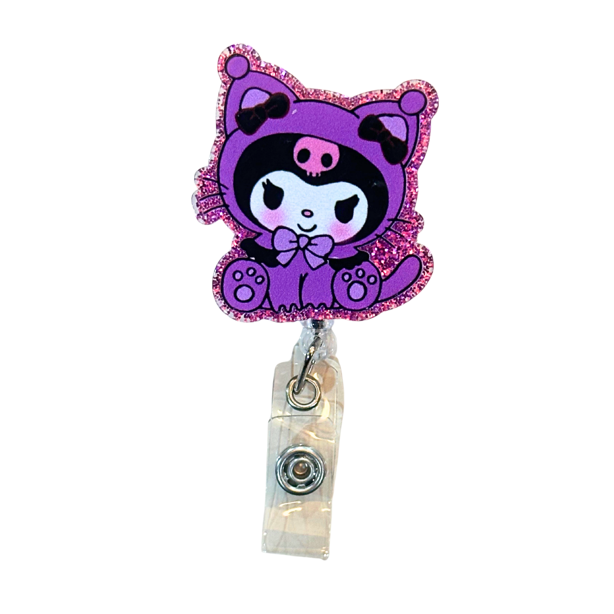 Kitty Costume Badge Reel
