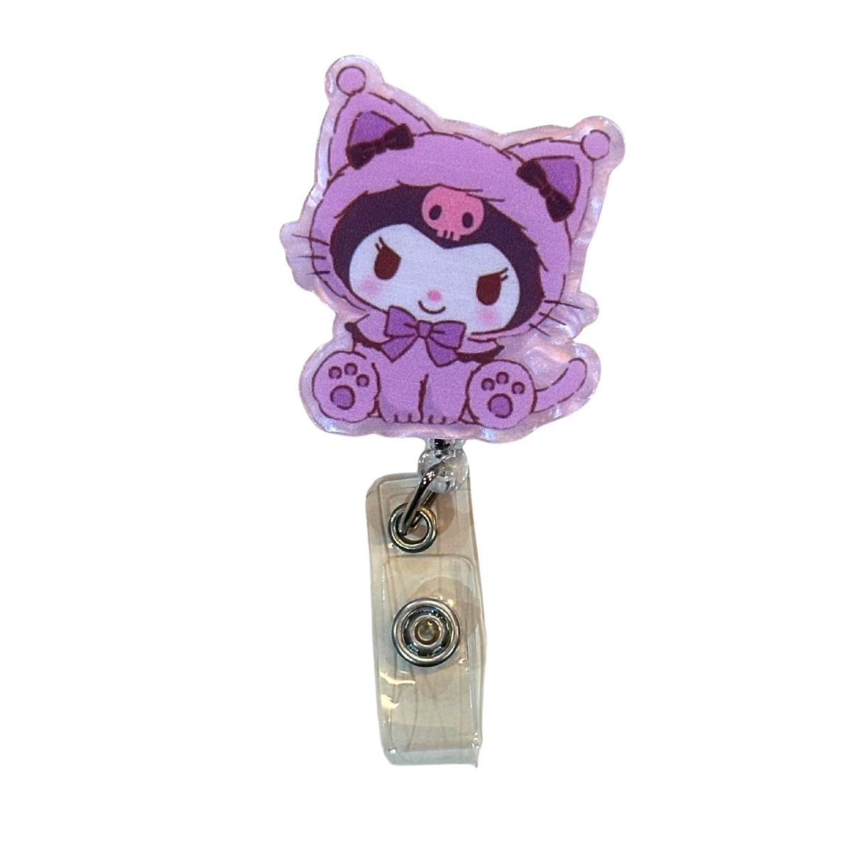 Kitty Costume Badge Reel