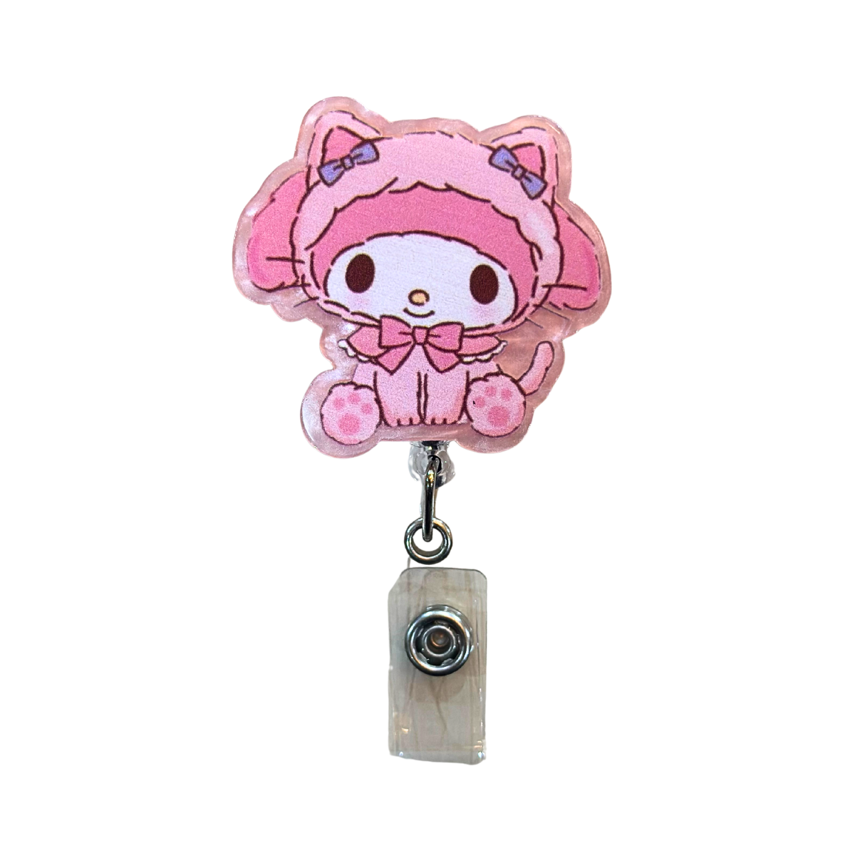 Kitty Costume Badge Reel
