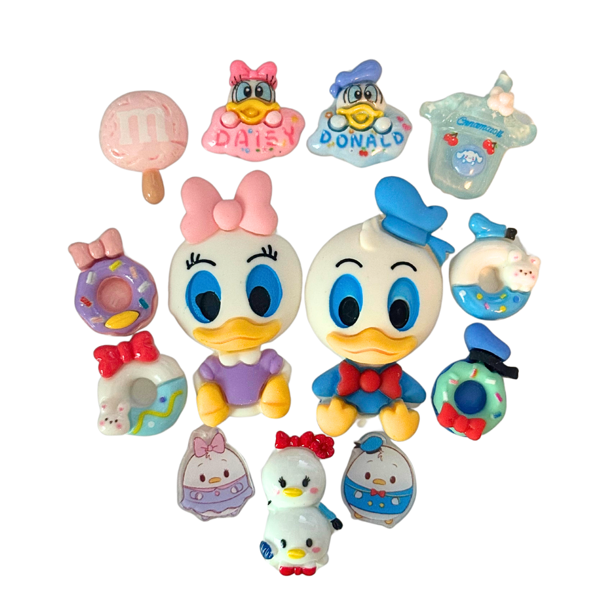 Duck Couple DIY Charms Craft Kit