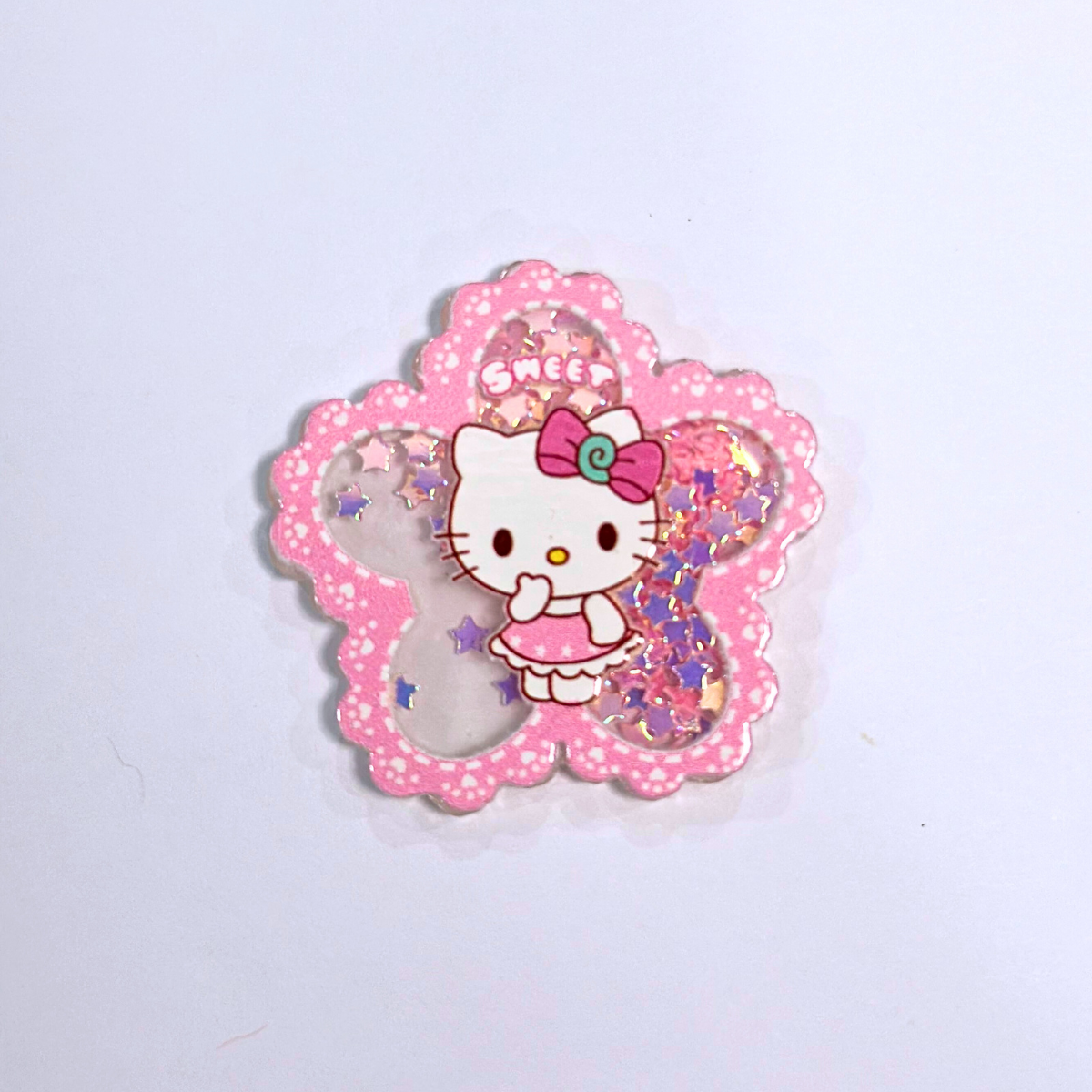 HKitty Pink Shaker Phone Grip