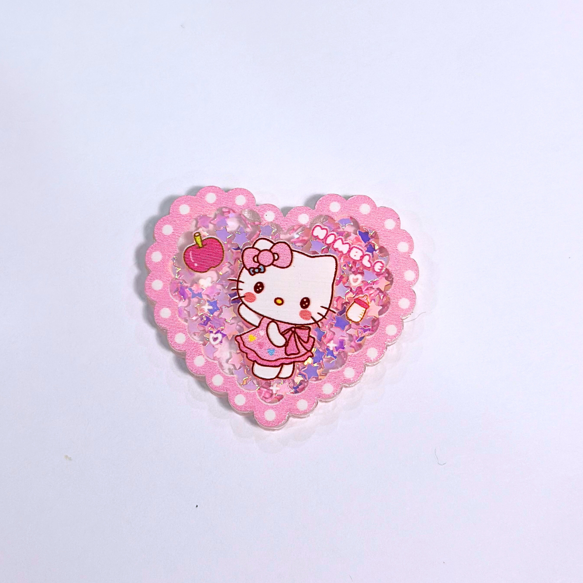 HKitty Pink Shaker Phone Grip