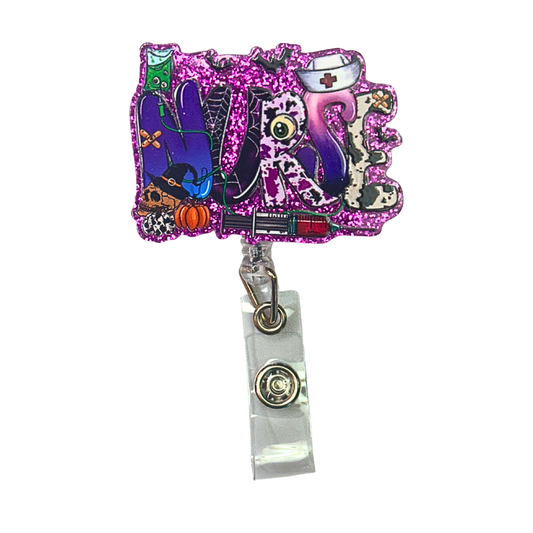 Creepy Nurse Badge Reel