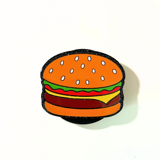 Hamburger Phone Grip