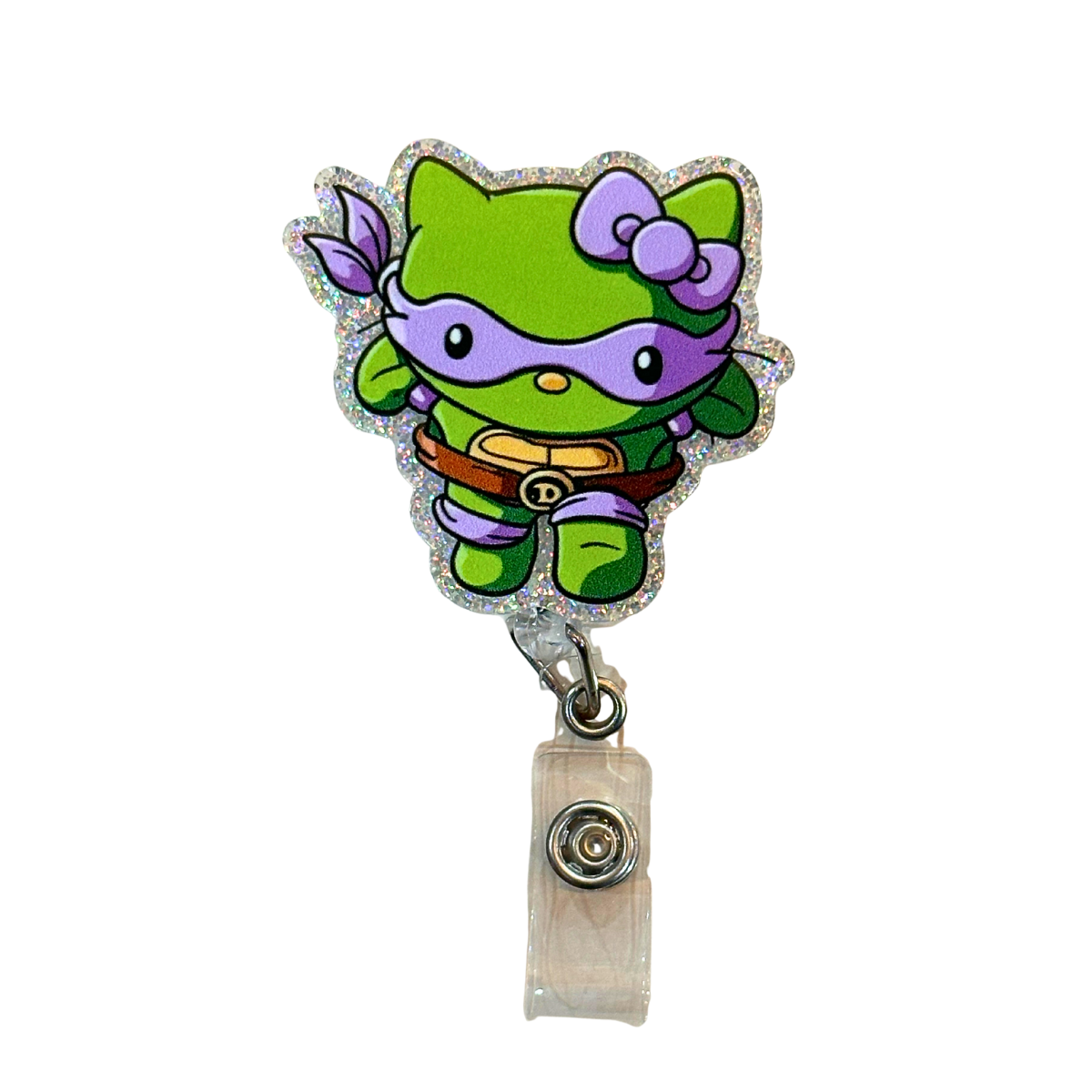 Ninja Costume Badge Reel