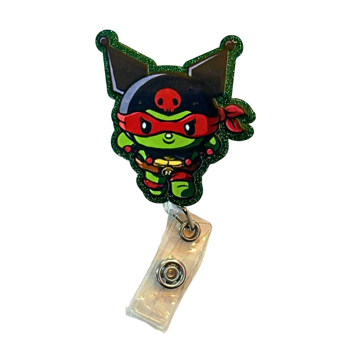 Ninja Costume Badge Reel