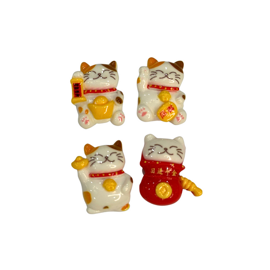 Lucky Cat Charms