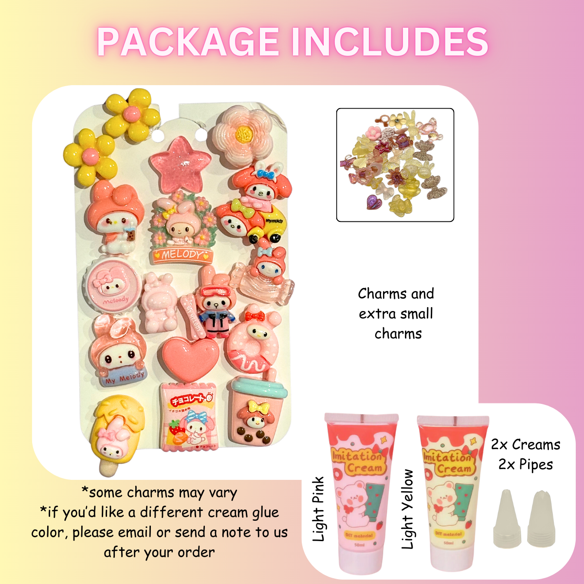 Kawaii Winter Friends DIY Charms Craft Kit