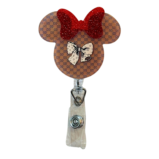 Mouse Ears Designer Badge Reel