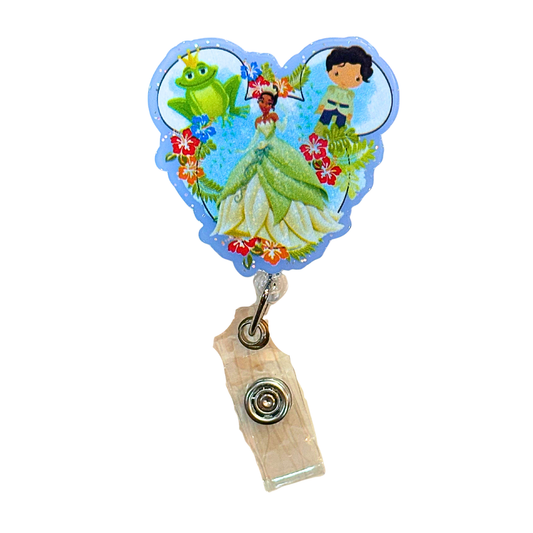 Mouse Ears Tiana Badge Reel