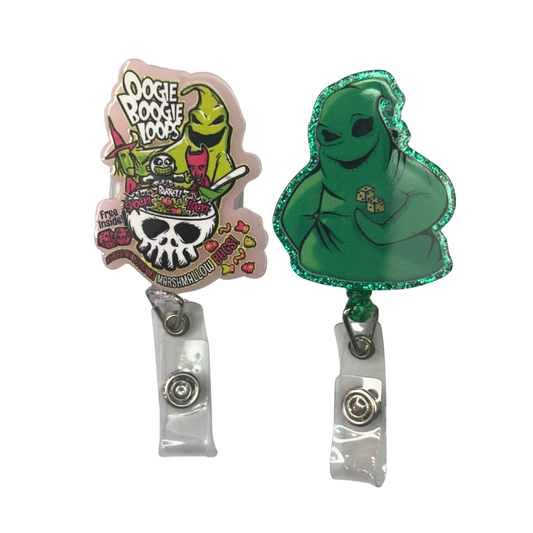 Green Oogie Badge Reels