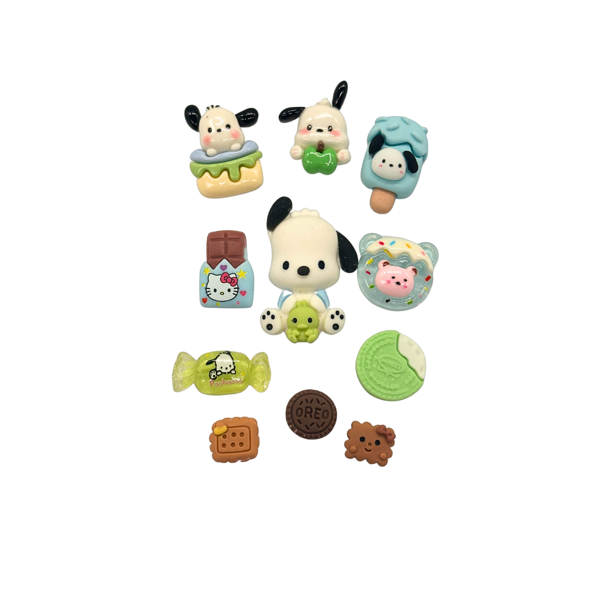 Pocha Holding Friend DIY Charms Craft Kit