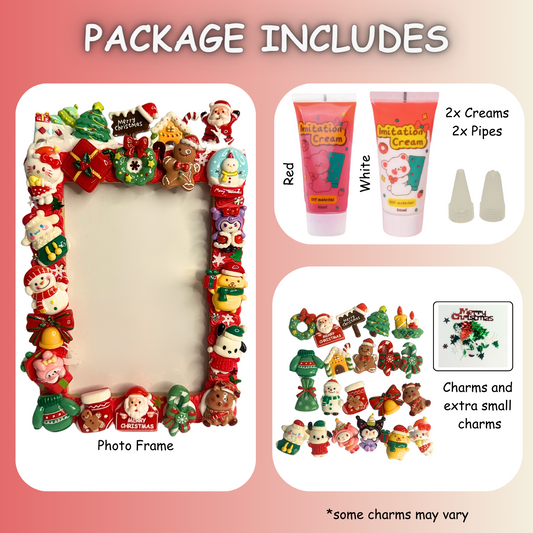 Kawaii Christmas DIY Photo Frame Kit